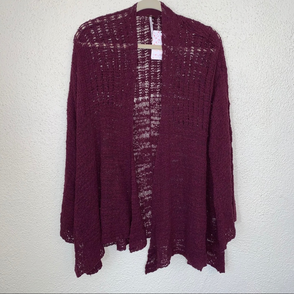 FREE PEOPLE In My Element Kimono Cardigan Sweater - Picture 6 of 10